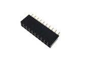 2x10P 2x10 Pins 2.54mm 0.1" Female Header Black - Pack of 10  