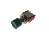 Reset PushButton Switch Panel Mount 1NC 1NO - Momentary type - Green Cap  