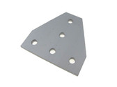 T-slot Aluminum extrusion 2020 Joining Plate 5 Hole T  