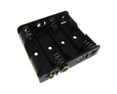 4*AA Non-Rechargeable/Rechargeable Battery Holder 9V Battery Connector 3 