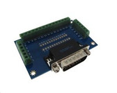 HQ DB26 Male Signals Breakout Board Screw terminals Gold Plated  