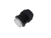 PushButton Switch w/ LED Indicator **White** Momentary type M16 