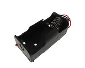 One D Size Non-Rechargeable/Rechargeable Battery Holder Wire Leads  