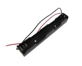 2xAA Size Non-Rechargeable/Rechargeable Battery Holder Wire Leads - Pack of 2  