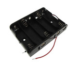 5*AA Non-Rechargeable/Rechargeable Battery Holder Wire Leads  