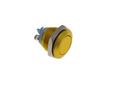 M16 Metal PushButton Switch Panel Mount - Momentary type - Gold Chrome Plated 