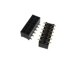2x6 12 POS 2.0mm Pitch Female SMD Surface Mount Socket Header - Pack of 10  