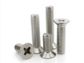 M1.4*0.3 6mm Metric Countersunk Flat Stainless steel Screw Bolt - Pack of<BR/> 50 