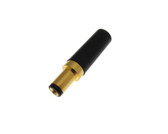 HQ 5.5/2.1mm (5.0mm OD 2.1mm ID) DC Power Barrel Plug Gold-Plated  
