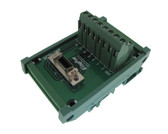 14-Pin SCSI Female Signals Breakout Board Module Din Rail servo drive motor  