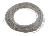 28AWG FEP HT Copper Tinned Hook Up Wire UL Style 1330 - White - 15FT  
