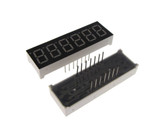 0.36" 6 Digit 7-Segment LED Display DIP Common Cathode - Red  