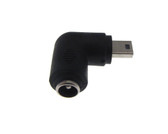 Mini USB Male to 5.5/2.1mm DC Jack Power Connector Changer  
