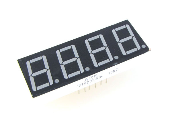 Red 0.56/" 1 Digit 7-Segment LED Display SMD Surface Mount common anode