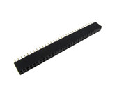 2x32P 2x32 Pins 2.54mm 0.1" Female Header Black - Pack of 5  