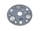 Aluminum Heat Sink Breakout 1Watt*3 Power SMD LED White 35mm - Pack of 5  