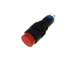 M12 Push Button w/ LED Indicator Latching type 9-24VDC - Red  