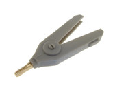 Kelvin Clip for LCR Meter test equipment oblate - Gray  