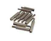 M3x16+6mm Metal Male/Female Standoff Board Spacers Nickel-plated - Pack of 10  