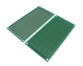 5x10CM Single Side Prototype Board Perforated Through Hole 2.54mm - Pack of 2  