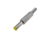 5.5mm x 2.5mm 5.5/2.5 DC Power Barrel Plug Metal Free Hanging - Pack of 2  