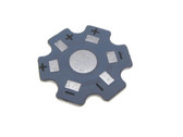 Aluminum Heat Sink Breakout 1Watt*1 Power SMD LED White - Pack of 10  