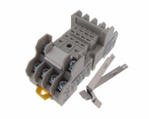 HQ KACON Power Relay socket KMY4S For HH54P Relay Din Rail Mounting - Grey  