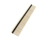 2x40 Pin Male Straight Header 2.54mm 0.1" 19mm height Pack of 5  