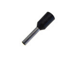Terminal Block Insulated Wire Ferrules Connector - Black - 22AWG -Pack of 100  