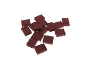 2P 2-Pin 2.54mm Pitch Jumper for straight header - Red - Pack of 100  