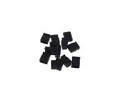 2P 2-Pin 1.27mm Pitch Jumper for straight header - Black - Pack of 50  