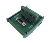 CN20 Pin SCSI Female Signals Breakout Board Module Din Rail servo drive motor  