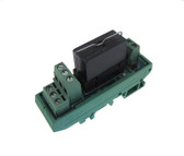 1 Channel 24VDC DPDT Relay Board PLC DIN Rail Mounting 