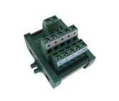 1-5 Channel Power Distribution Breakout Board Screw Terminal Panel Mount 42mm(W)  