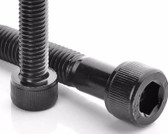 M3 12mm Metric Socket Head Screw Bolt 12.9 Class Black - Pack of 10  