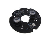 850nm IR Infrared 2*LED Panel with Lens For night verison camera lighting 12V  