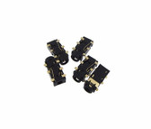 2.5mm Stereo Surface Mount Female Audio Jack Connector SMD - Pack of 5  