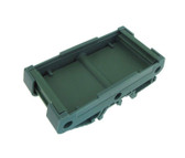 DIN Rail Mounting PCB Support Enclosure for 35mm, 32mm or 15mm DIN rail 72*45mm  