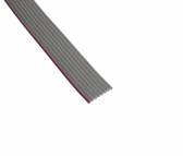 10Ft Gray Flat Ribbon Zippable Cables 8 Conductors 1.27mm pitch  