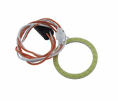 60mm COB LED Car Angel Eyes Ring Head Light SMD 12VDC w/CC - White  