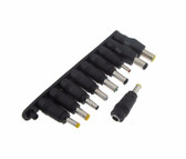 10 In 1 Power Barrel Jack Plug Universal DC Socket Changer 1.35/3.5 to 5.0/7.4  