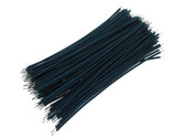 【10CM】 30AWG Standard Jumper Wire Pre-cut Pre-soldered - Green - Pack of 100  