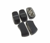 Knob Cap for 4mm shaft Slide Pot Potentiometer 23x12mm R - Grey - Pack of 5  
