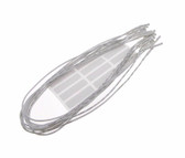 Dubang Jumper Cable Pre-Crimped Gold Plated Pins w/ Silicone Wire 30cm - White  