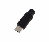 Type C Male Connector to 5.5/2.1mm DC Jack Power Connector Changer  
