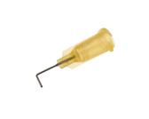Glue Solder Paste Dispensing Needle Tip 23G Threaded Luer Lock 90RA - Pack of 10  