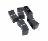 Knob Cap for 8mm shaft Slide Pot Potentiometer 25x11mm - Grey - Pack of 5  