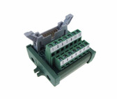 IDC14 14-Pin Connector Signals Breakout Module Screw terminals Panel Mount 42mm  