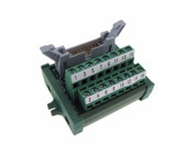 IDC16 16-Pin Connector Signals Breakout Module Screw terminals Panel Mount 42mm  