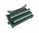 IDC26 26-Pin Connector Signals Breakout Module Screw terminals Panel Mount 42mm  